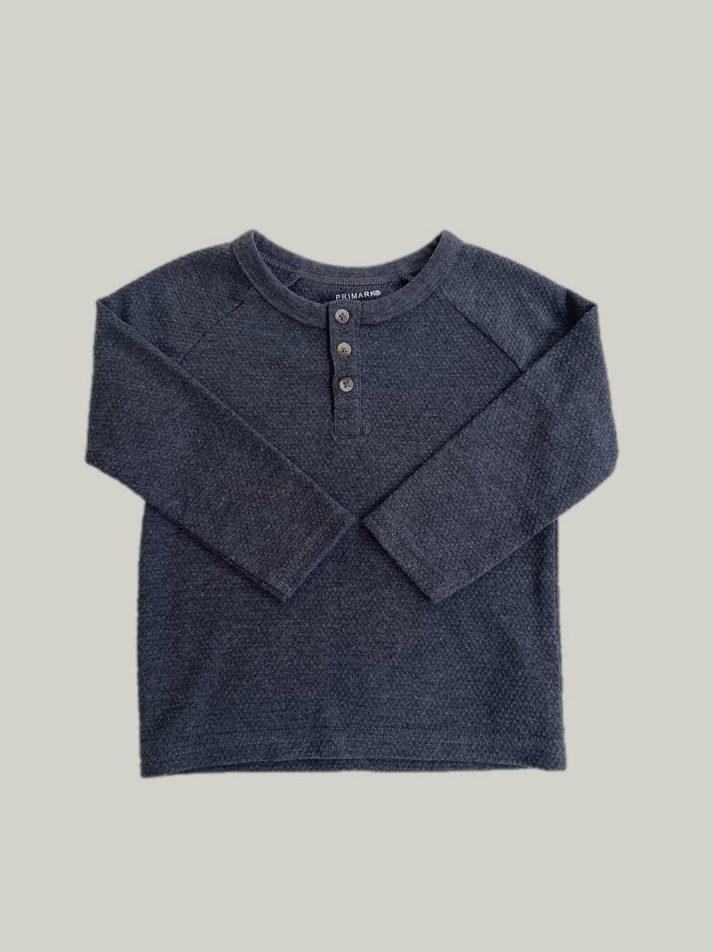 Like New Primark Long-sleeve Grey Top