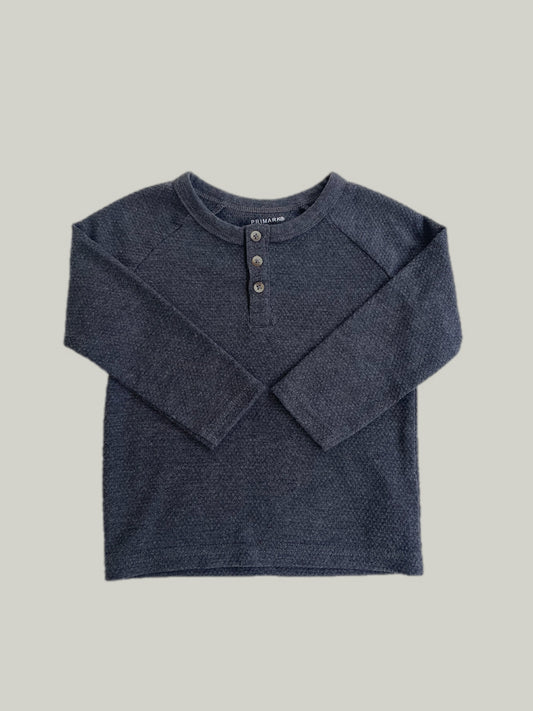 Like New Primark Long-sleeve Grey Top