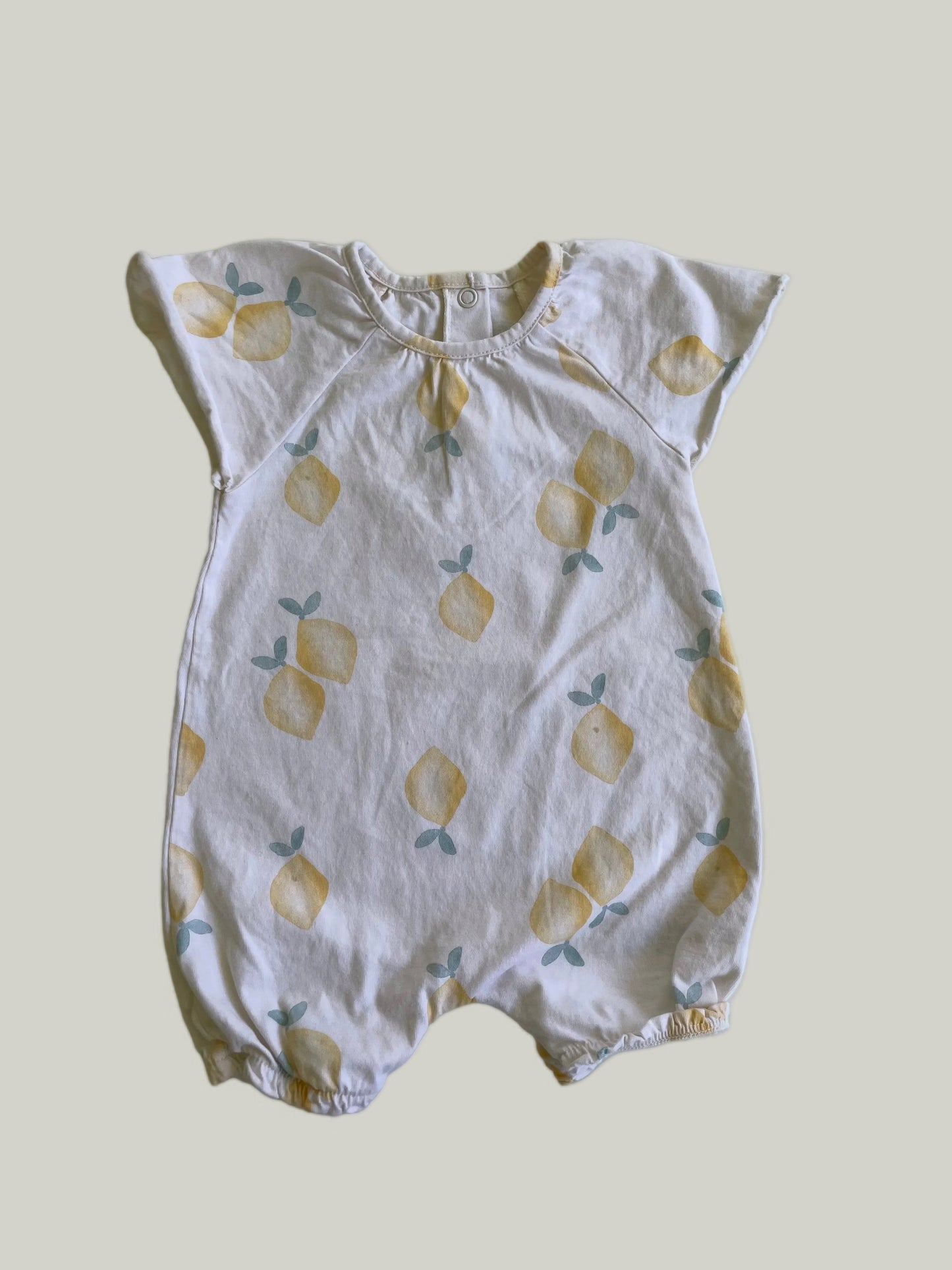 George Baby Girl Lemon Romper
