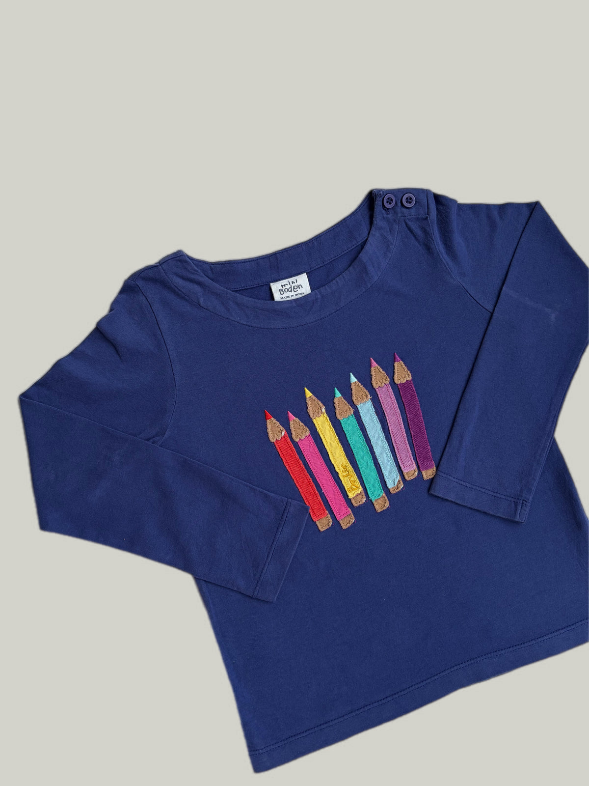 Excellent Condition Mini Borden Cotton Long-sleeve Top 5 to 6 Years