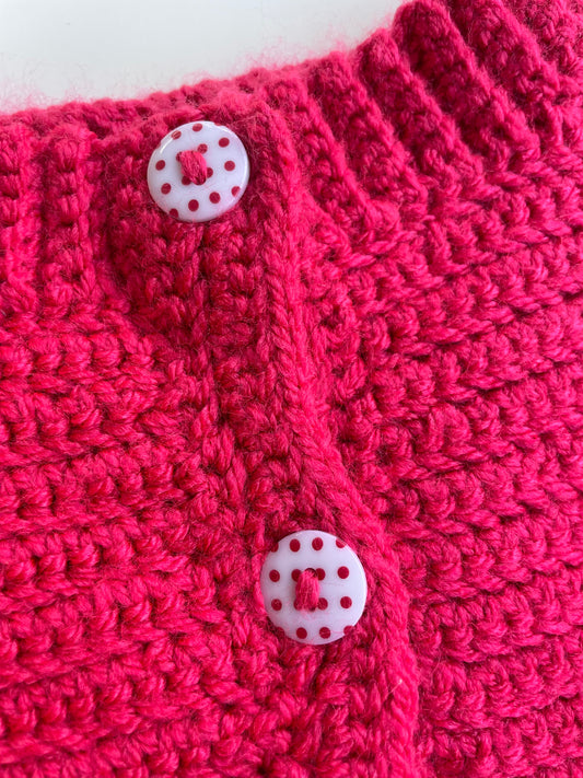 Brand New Handmade Baby Girl Sweater