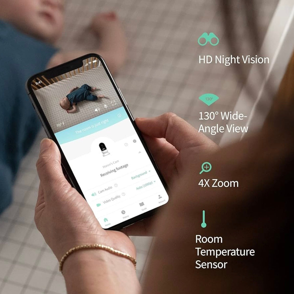 Like New Owlet Baby Monitor - Cam 1